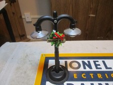 Rare Marx Trains O Gauge 429 Double Light Lamp Post Main Street Chrome Works