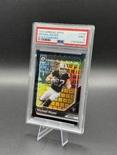 2024 PANINI DONRUSS OPTIC MICHAEL MAYER BLACK PANDORA /25 PSA 9 MINT 🔥