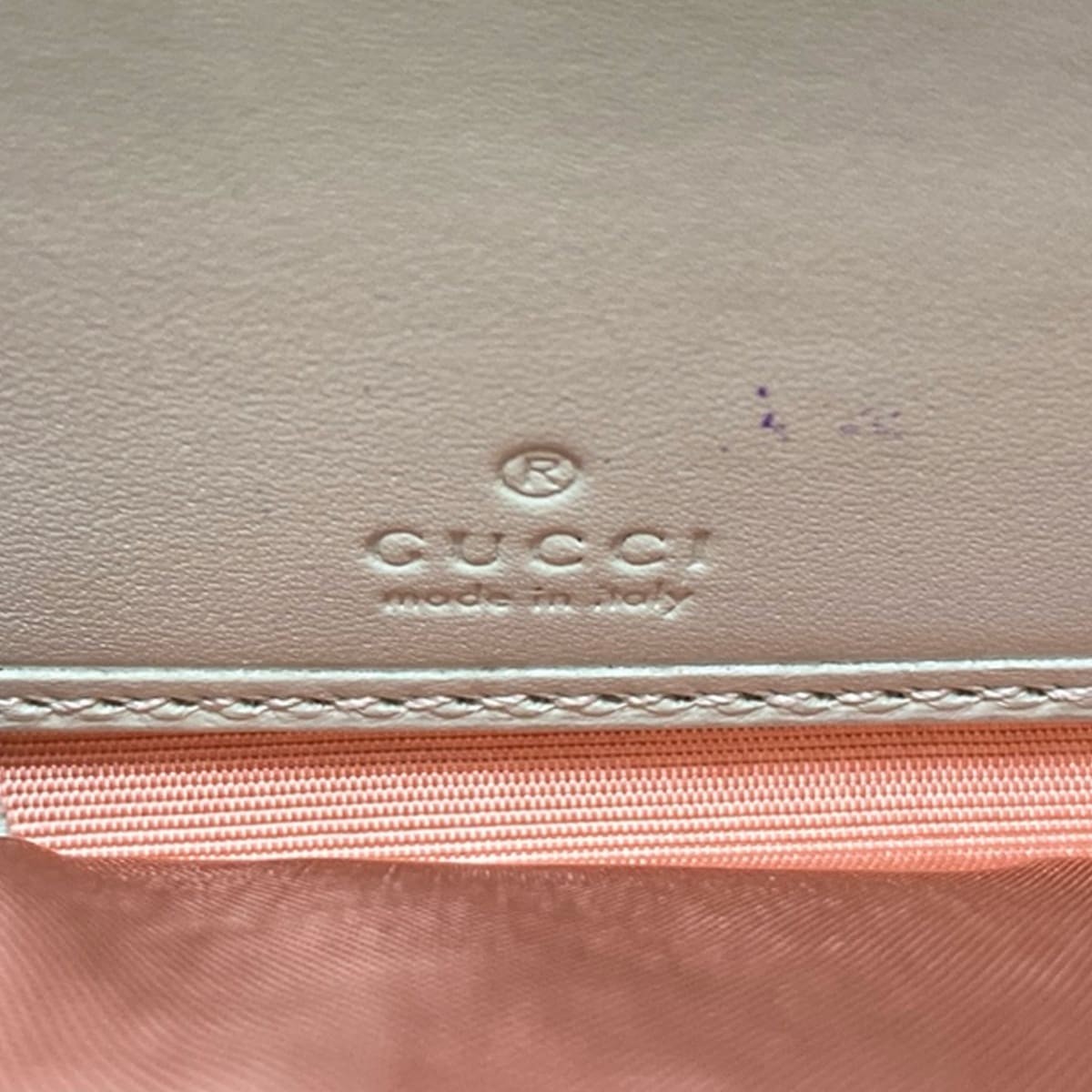 Gucci 772642 Script Python Zip Wallet Green Yello… - image 5