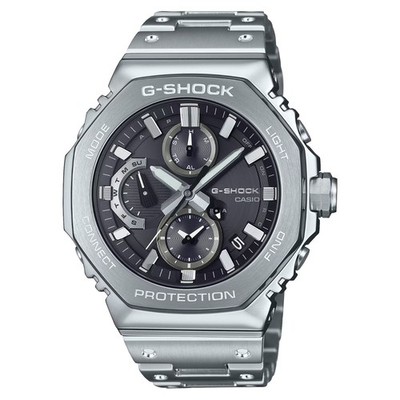 Casio G-Shock Full Analog Casioak Black Steel GMCB2100D-1A