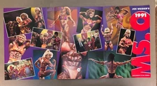 1991 Ms. Olympia Bodybuilding Contest Poster