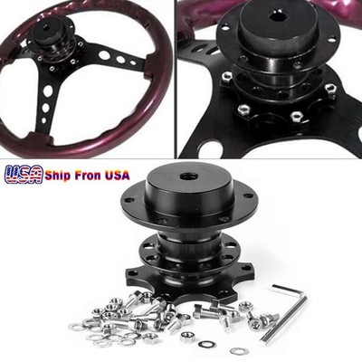 Racing Adapter Snap Off Boss Kits Universal Car Steering Wheel Quick Release Hub