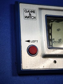 Nintendo GAME&WATCH Fire LCD Game Tested Works Battery Not Included