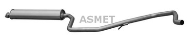 ASMET Mittelschalldämpfer Schalldämpfer für Opel Insignia A Caravan G09