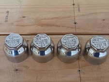 Vintage RARE 1916-1927 Ford Model T Wheel Threaded Dust And Grease Caps Set Of 4