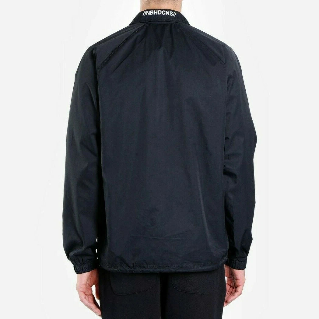 Neighborhood x Converse Coach Jacket Black Size Small New NBHDCNS