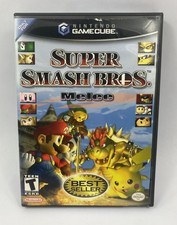 Super Smash Bros. Melee Player’s Choice Nintendo GameCube Disc Case No Manual