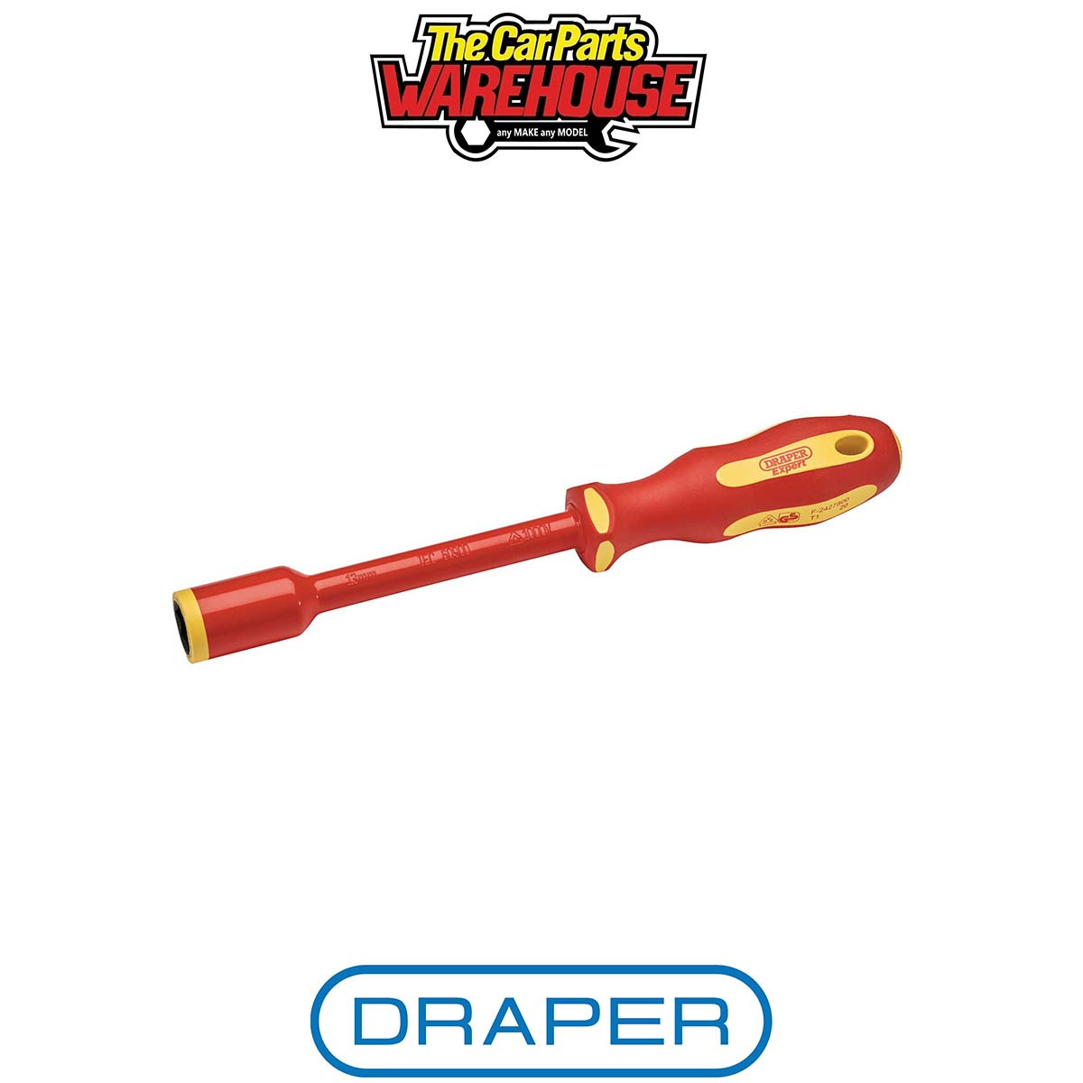 Draper 99492 Ergo Plus VDE Fully Insulated Nut Driver 13mm