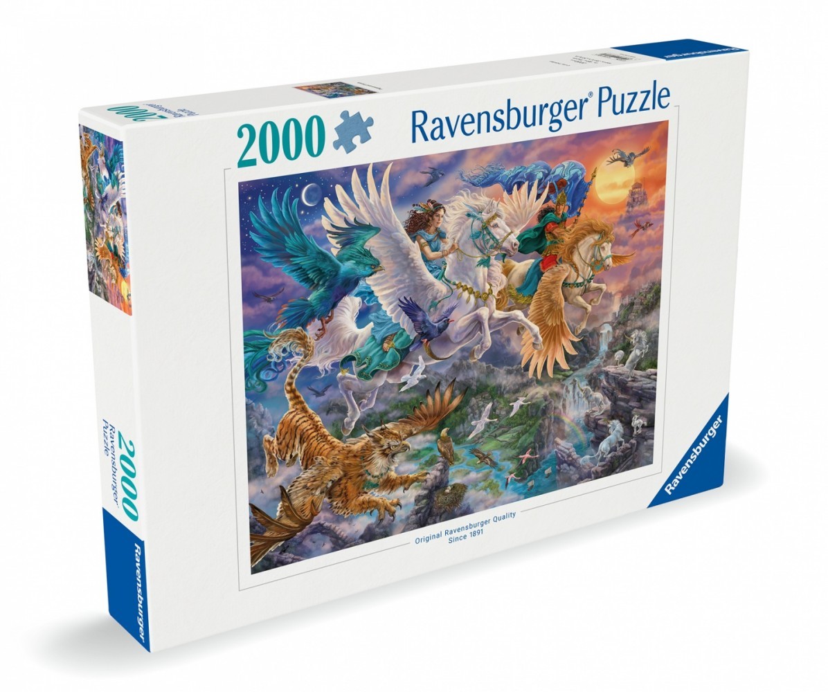 4005555008064 Пазл 2000 деталей Фантазия Пегаса Ravensburger Polska 8490₽