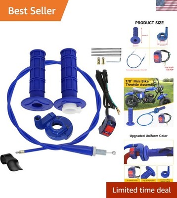 Throttle Cable Kit for Mini Bikes - Universal Fit for Coleman, Motovox & More