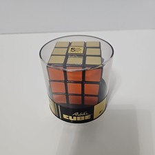 NEW--Genuine RUBIK'S CUBE 50th Anniversary Special Retro Edition Factory Sealed