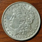 1903-P Morgan Silver Dollar-Very Fine