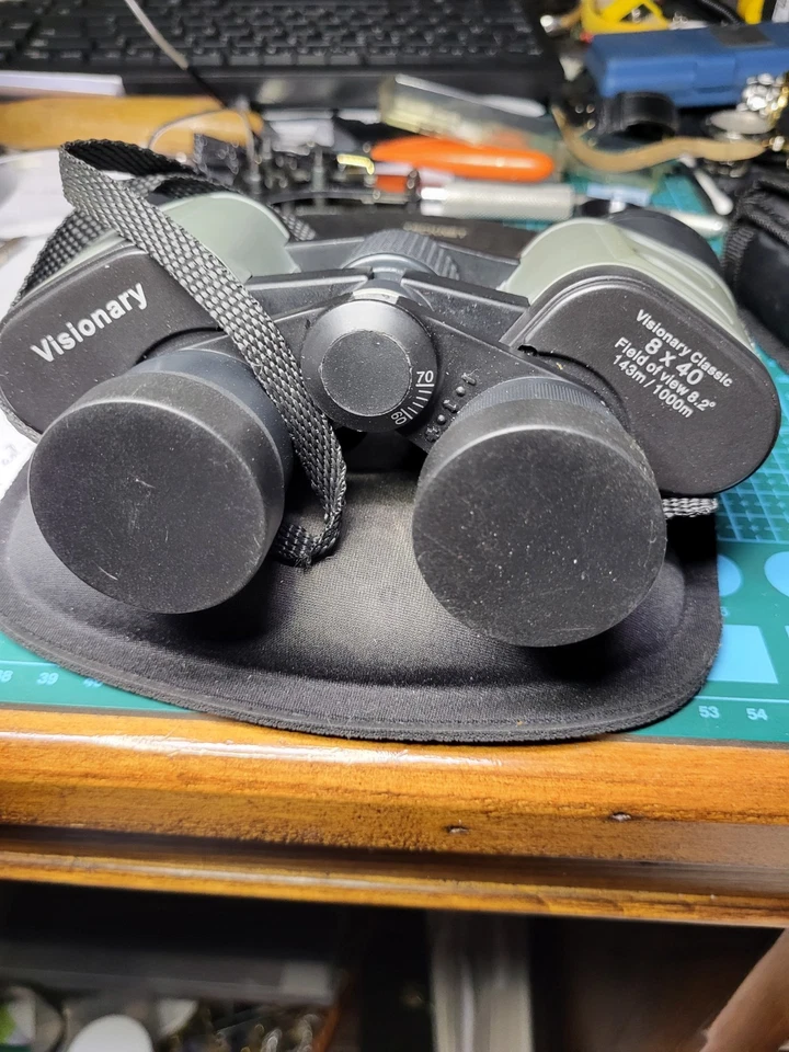 8x40 Binoculars VISIONARY CLASSIC Bird Watching Nature Fully Coated Optics - Image 4 of 4