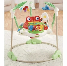 Fisher-Price ‎K7198 Rainforest Jumperoo Baby Activity Center With Sounds & Music