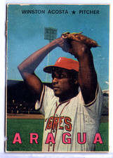 1967 Topps Venezuela #87 Winston Acxosta Aragua