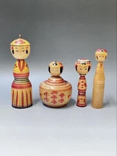 Kokeshi Doll Niiyama Keimi Kobayashi Seitaro Eiichi Kobayun Sanzo Traditional U