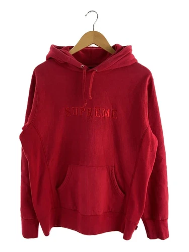 Sweat à capuche Supreme rouge L occasion
