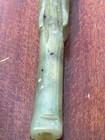 Antique Carved Celadon Jade Chinese Mouthpiece Pipe.Carved Dragon — photo 9