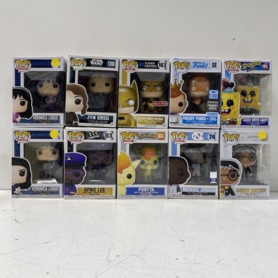 Assorted Bundle Of 10 Funko Pop