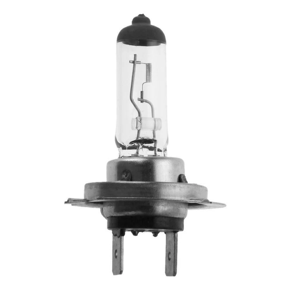 2x H7 Halógeno 55W 12V Luz Baja/Alta Faros/Bombillas Antiniebla Vidrio Transparente Par Reemplazar Foto 2 de 4
