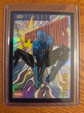 2026 Topps Tribute to Finest Fantastic Four Spider-Man 06/10 Black Refractor