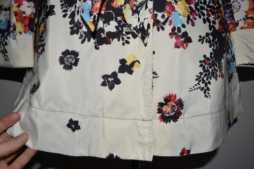 Desigual Damen Mantel Blumen Trench Gr. 42 - Bild 6 von 14