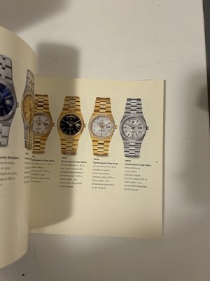 Rolex Oyster Katalog