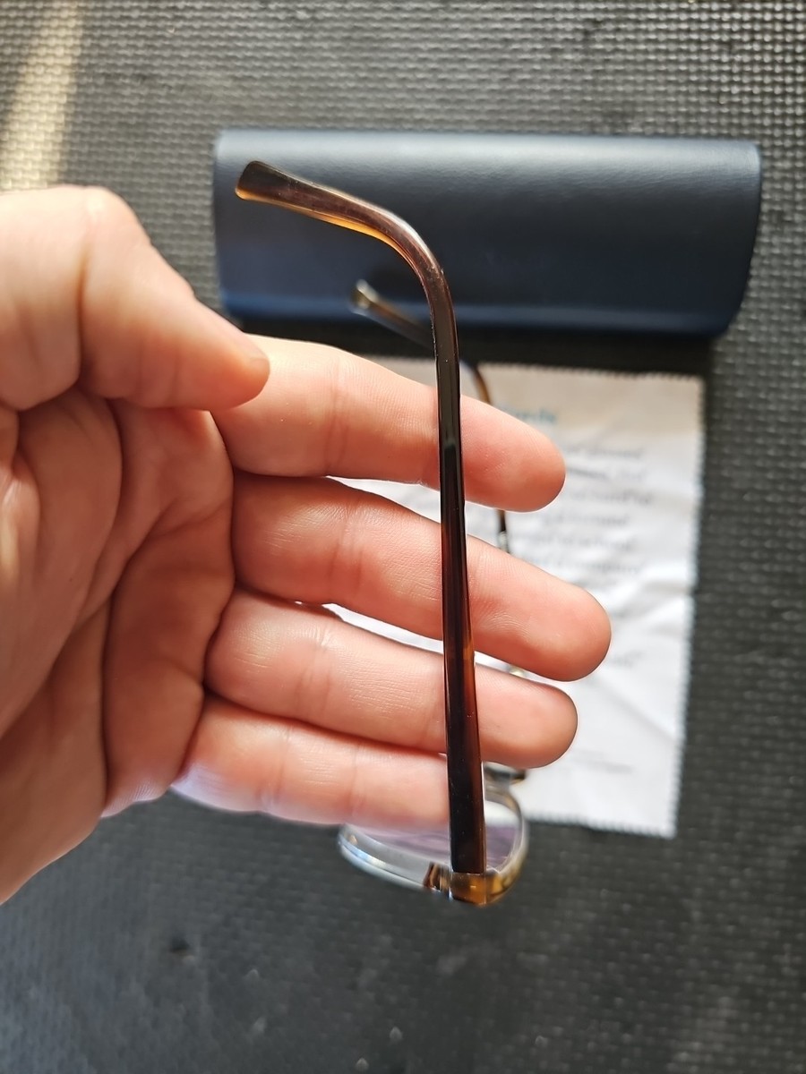 Warby Parker Wilkie M 325 Eastern Bluebird Fade Glasses Frame 50
