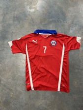 Size XL - Puma 2014 Chile Alexis Sanchez Red Jersey OTF 0004ZG