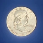 1954 Franklin Liberty Half Dollar – 90% Silver – Philadelphia – Nice Circulated