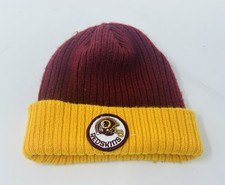 Washington Redskins Commanders Beanie Youth Reebok 100 Acrylic Material