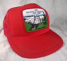 Vintage 1985 Galesville Project RCC Dam Azalea Oregon Trucker Hat