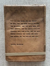 Sugarboo & Co Apache Blesssing Leather Note Pad NEW