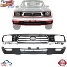 New Front Chrome Grille And Valance Panel For 1995 1996 1997 Toyota Tacoma 4wd New Front Chrome Grille And Valance Panel For 1995 1996 1997 Toyota Tacoma 4wd