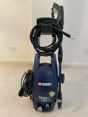 #ad Campbell Hausfeld electric pressure washer PW182501 1900 psi 13100 kPa 120 volt $150.00