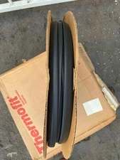 2 Spools of 150 ft Raychem NTFR 5/8 Thermofit Heat Shrink Tubing Black