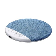 Bluetooth Pillow Speaker Alarm Clock, with White Noise Sleep Aid for Bedside
