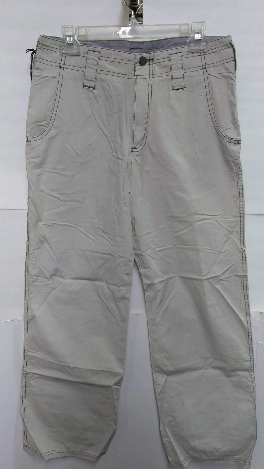 NEW MEN'S EMANUEL UNGARO LIGHTWEIGHT KHAKI PANTS Pebble Color Younger style
