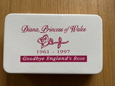 LADY DIANA 1961-1997 AUF ABSCHIED ENGLANDS ROSE, BOX IST KOMPLETT, IN GUTEM ZUSTAND