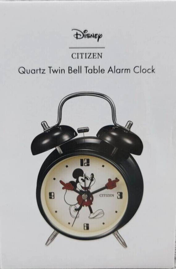 Disney D23 Expo 2022 Mickey Mouse Citizen Quartz Twin Bell Table