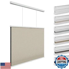 Changshade Blackout Cellular Shades Cordless, Top Down Bottom Up Blinds for W