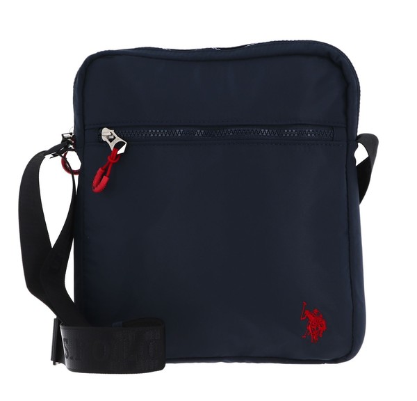 U.S. Polo Assn. Bigfork Crossbody Bag M UmhäNgetasche Tasche Navy Dunkelblau Rot-image