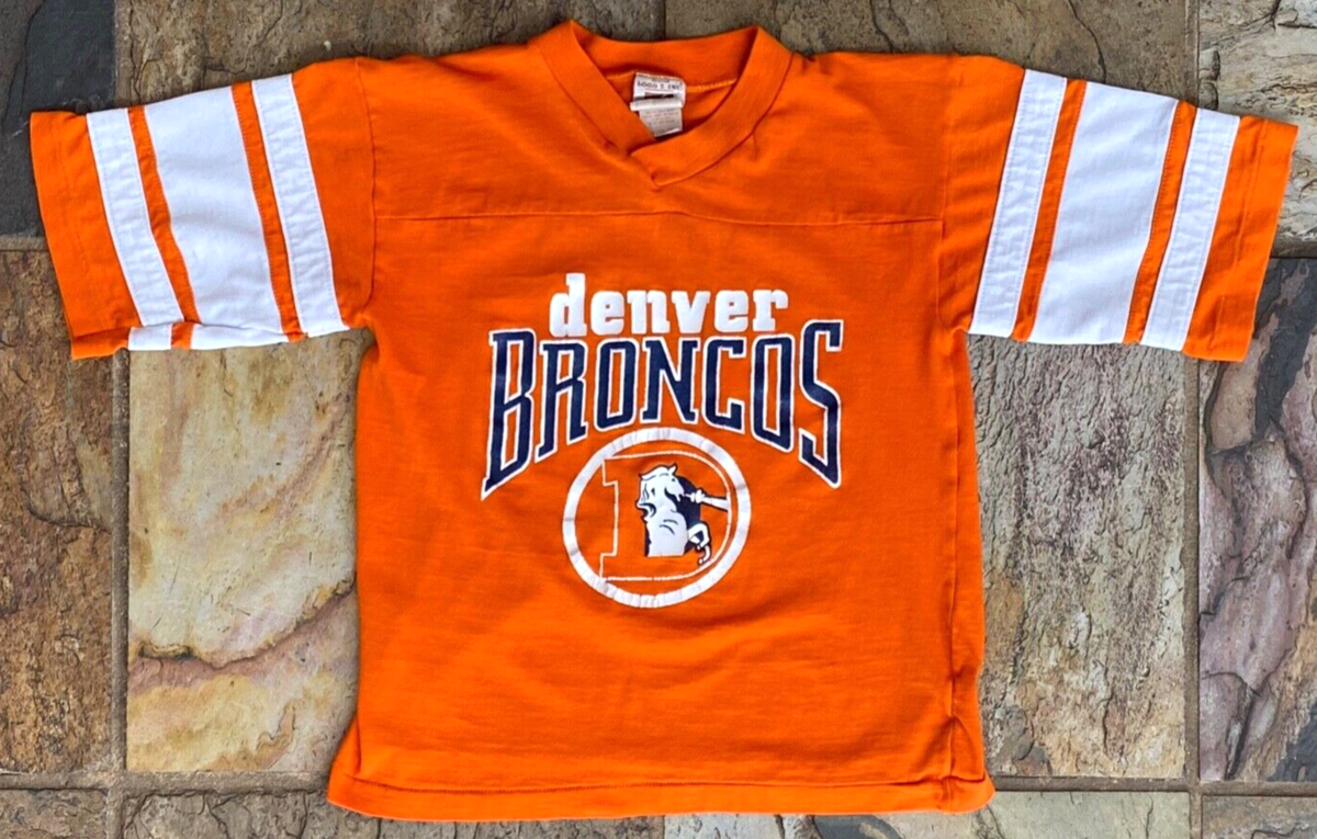 Vtg DENVER BRONCOS T Shirt-Super Bowl Champs-M-NFL Football