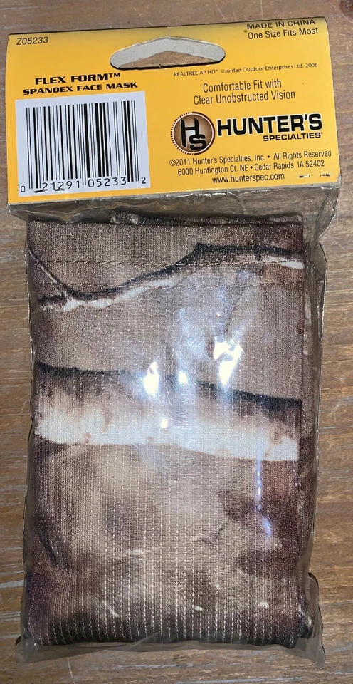 Hunter's Specialties - Flex Form II Spandex Face Mask - Model #05233  - Image 3 of 3