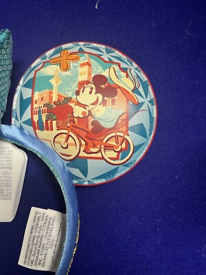 2024 Disney Epcot World Showcase Italy Ciao Ears Headband  display picture 3