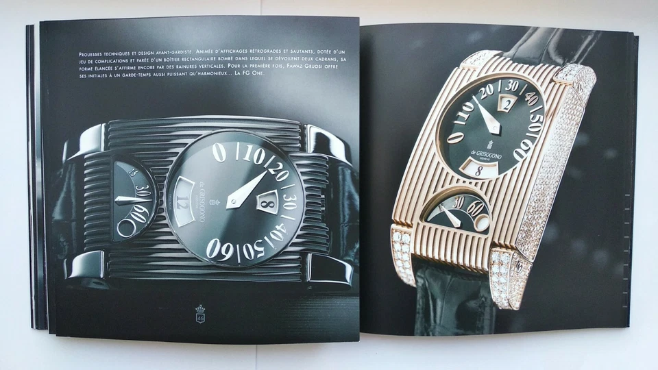 Catálogo Reloj De GRISIGONO Fleurier Colección Perfecto Estado 2007 Foto 4 de 4