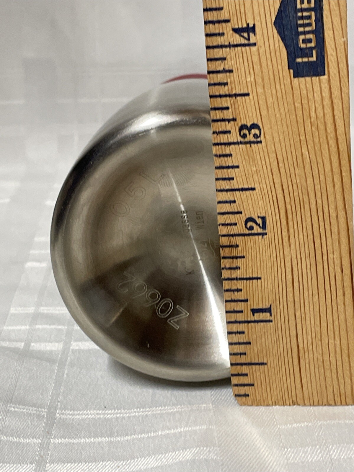 iSi North America Gourmet Whip Cream/Food Whipper, Stainless Steel/Red, 0.5 L