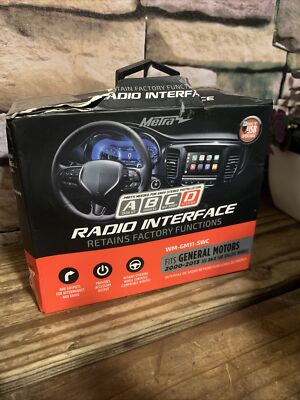Metra WM GM11 SWC Aftermarket Radio Data Interface Harness General Motors 00-13