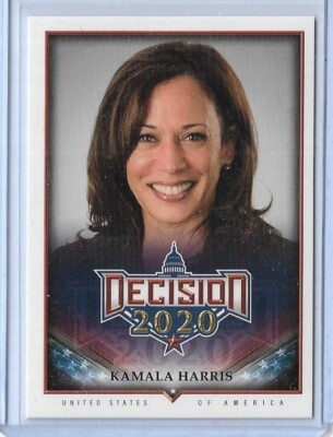 AWESOME 2020 DECISION ~ VICE PRESIDENT KAMALA HARRIS CARD #548 ''NO MASK''