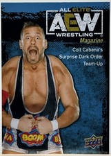 2021 Upper Deck AEW #86 Colton Cabana AEW Magazine